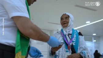 Buruh Tani dari Kabupaten Maros Jadi Ikon Ibadah Haji Dunia