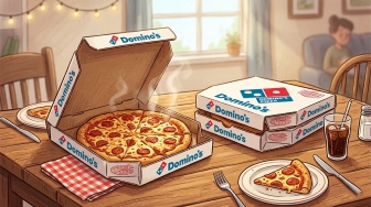 Promo Dominos Pizza Hari Ini 7 Mei 2026, Tambah Rp5.500 Bisa Dapat 2 Pizza, Wajib Coba!