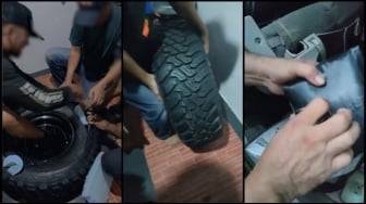 Pura-pura Mogok! Sabu 16 Kg dalam Ban Mobil Towing Terbongkar, Polda Metro Bekuk 2 Kurir di Depok