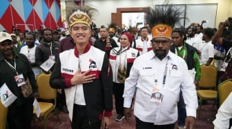 Hadiri Rakorwil Papua Pegunungan, Kaesang Tegaskan Papua Juga Harus Semaju Daerah Lain