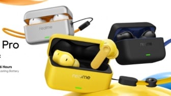 Bosan Desain TWS Itu-itu Aja? Realme Buds T500 Pro Bawa Desain Kotak Permen