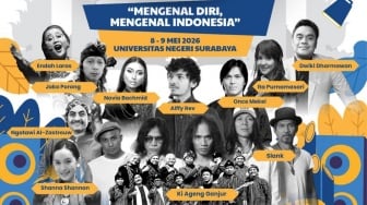 Once Mekel Boyong Slank hingga Musisi Lintas Generasi di Gema Kampus Surabaya