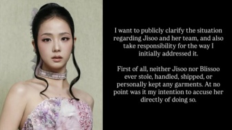 Desainer Buka Suara, Jisoo BLACKPINK Bebas dari Dugaan Pengembalian Outfit