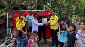 NHM Peduli Perkuat Infrastruktur Air Bersih di Desa Tiowor, Kao Teluk