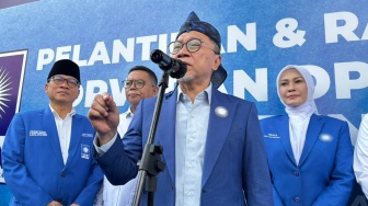 Zulkifli Hasan Target PAN Banten Tiga Besar di Tanah Jawara