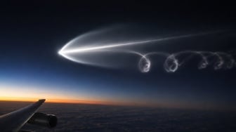 Dokumen UFO AS Bongkar Objek Misterius Berputar Spiral Pada Ketinggian 41 Ribu Kaki di Asia