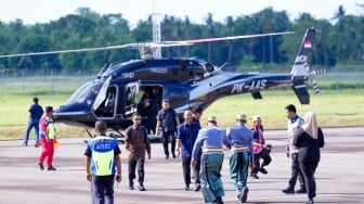 Bukan APBD, Ternyata Ini Sosok di Balik Fasilitas Helikopter Gubernur Sulsel