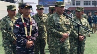 TNI AL Siapkan Pangkalan untuk Kapal Induk Giuseppe Garibaldi, Target Tiba Sebelum HUT TNI
