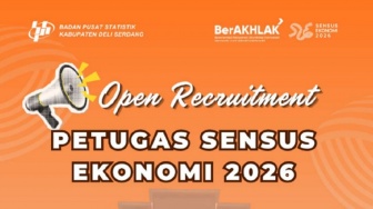 Syarat dan Cara Daftar Petugas Sensus Ekonomi 2026 BPS, Ini Jadwalnya