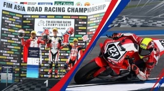 Ganas dengan CBR250RR, Pembalap Yogyakarta Sukses Kibarkan Merah Putih di Sirkuit Buriram
