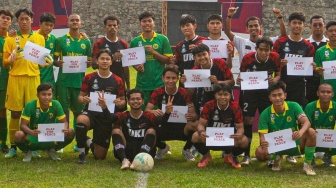 Kampanye Play for Peace Ubah Duel UKI vs UNJ Jadi Simbol Sportivitas