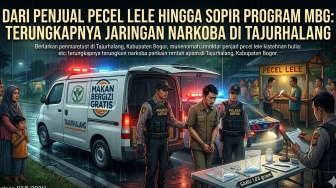 Terbongkar dari Nyanyian Penjual Pecel Lele: Kronologi Sopir MBG Ditangkap saat Nyambi Kurir Sabu