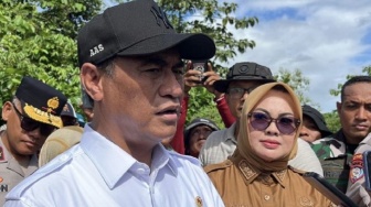 Mentan Amran Sulaiman Perintahkan Perbaikan Tanggul Sultra Selesai 2 Minggu