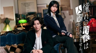 Sinopsis The Author I Admired Was Not Human, Drama Terbaru Hiyori Sakurada
