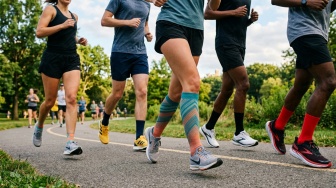 Outfit Running Lokal, Kombinasi Sepatu dan Kaus Kaki Stylish dengan Budget Hemat