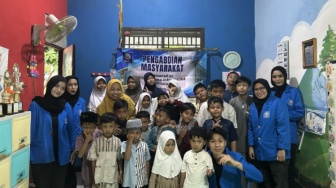 Mahasiswa UBSI Gelar Penyuluhan Toleransi Beragama di TPQ Aulia