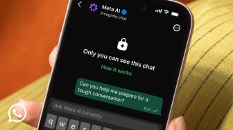 WhatsApp Luncurkan Obrolan Incognito dengan Meta AI, Fitur Chat Privat, Tak Bisa Diakses Siapa Pun