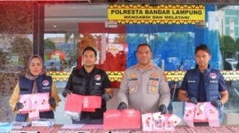 Polisi Ringkus 58 Tersangka Narkoba dalam Dua Bulan di Bandar Lampung