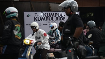 Skena Kustom Jakarta Bergelora di Deus Kumpul-Kumpul Ride