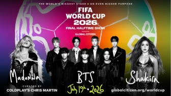 BTS Resmi Gabung Madonna dan Shakira Tampil di Final Piala Dunia FIFA 2026