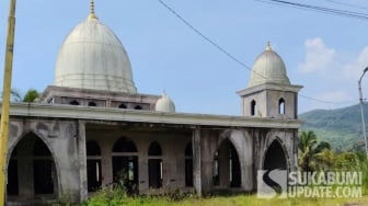 Telan Rp3,5 Miliar tapi Mangkrak, Proyek Masjid Al Afghani Sukabumi Didesak Stop