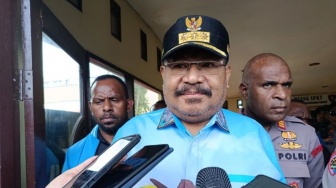 Gubernur John Tabo Polisikan Penyebar Voice Note Tuduhan Provokasi Konflik di Wamena