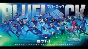 Live Action BLUE LOCK Rilis Visual 20 Karakter Utama Jelang Tayang Agustus