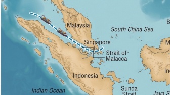 Lebih Sibuk dari Hormuz, Selat Malaka Jadi Ancaman 'Bom Waktu' Ekonomi Global