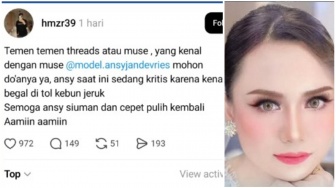 Viral Model Ansy Jan De Vries Dibacok Begal di Kebon Jeruk, Polisi: Data Pasien di RS Nihil