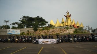 Yamaha dan JMC Eksplor Lampung Lewat Touring MAXI Tour Boemi Nusantara