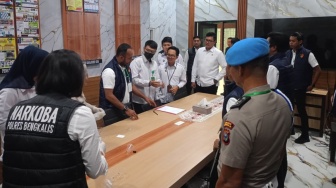 Puluhan Hakim, Panitera hingga ASN di Bengkalis Mendadak Dites Urine