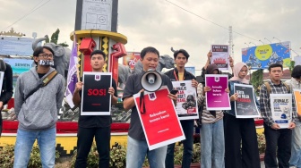 Jurnalis Lampung dan Rekan Media Ditahan Israel, AJI Bandar Lampung Kecam Keras