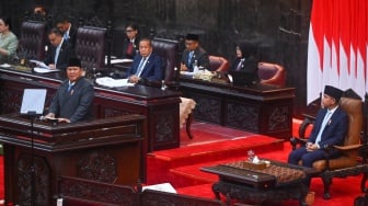 Bicara di Rapat Paripurna DPR, Prabowo Ingatkan Buruh: Jangan Kau Minta Saja Terus