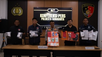 Polresta Solo Bersih-Bersih Narkoba: 43 Kasus Diungkap, 1 Kilogram Sabu Diamankan