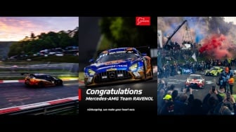 Drama Nurburgring 24H: Mercedes Juara dan Max Verstappen Tumbang Jelang Finis