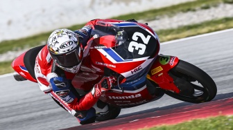 Misi Pebalap Muda Indonesia Muhammad Kiandra Jelang Debut Moto3 Junior di Spanyol