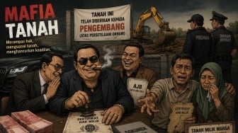 Pelapor Mafia Tanah Malah jadi Tersangka, Kini Pasrah Kehilangan Harta