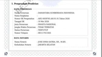 Beredar Salinan Dokumen Danantara Sumberdaya Indonesia Perusahaan Swasta Bukan BUMN