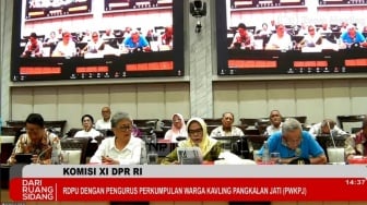 'Tetangga Punya SHM, Kami Kok Tidak?' Warga Pangkalan Jati Tagih Keadilan Lahan ke Komisi XI DPR