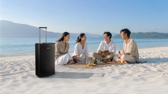 Sharp Rilis Speaker Portable SASPro Series, Bisa Karaoke dan Live Band Tanpa Kabel