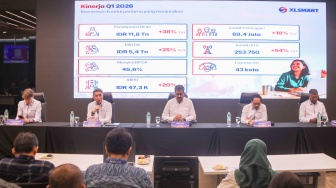 Kinerja XLSmart Tumbuh Positif di Tengah Transformasi Pascamerger