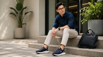 5 Sepatu Running Lokal yang Tetap Stylish Saat Dipadukan dengan Jeans
