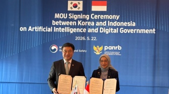 Pemerintah Indonesia - Republik Korea Teken Kerja Sama Perkuat Pemerintah Digital
