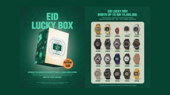 Lucky Box G-Shock Rp999 Ribu, Bisa Dapat Jam Tangan Seharga Rp3 Juta?