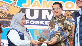 Bank Sumsel Babel Dorong Penguatan UMKM melalui Jambore Forketas Sumsel 2026