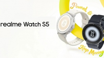 Realme Watch S5 Hadir dengan Layar AMOLED Mewah, Baterai Tahan 20 Hari