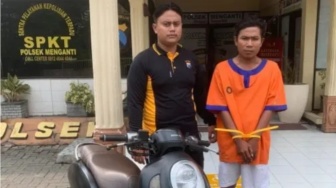 Begal yang Hantam Driver Ojol Pakai Pipa Besi di Gresik Diringkus di Surabaya