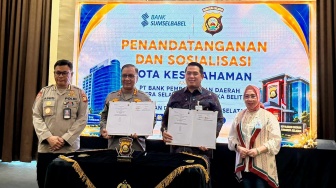 Nasabah Bank Sumsel Babel Kini Makin Aman, BSB Gandeng Polda Sumsel Cegah Kejahatan Perbankan