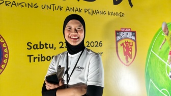 Gelar Laga Cepak Bola, Yayasan Pita Kuning Wujudkan Impian Pasien Kanker Anak