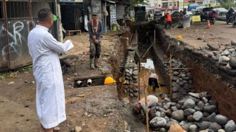 Tinjau Proyek Rp430 Miliar di Hertasning, Gubernur Sulsel Pastikan Banjir Teratasi